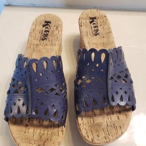 Korks by Kork-Ease Arnelle Sandal wedges size 11